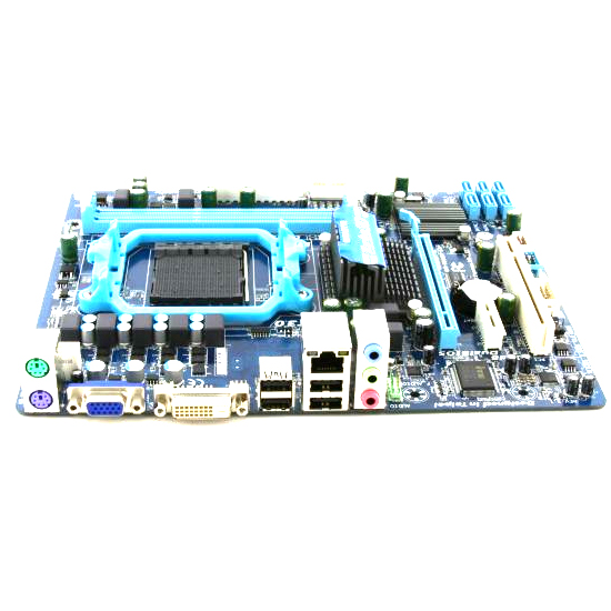 Gigabyte GA78LMTS2P AM3+ w/ Radeon 3000 Motherboard Component Description